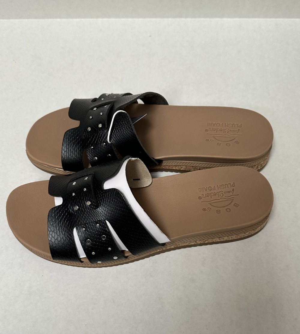 Skechers Bobs Desert Kiss Low Vegan Women's Slide Sandals Size 9